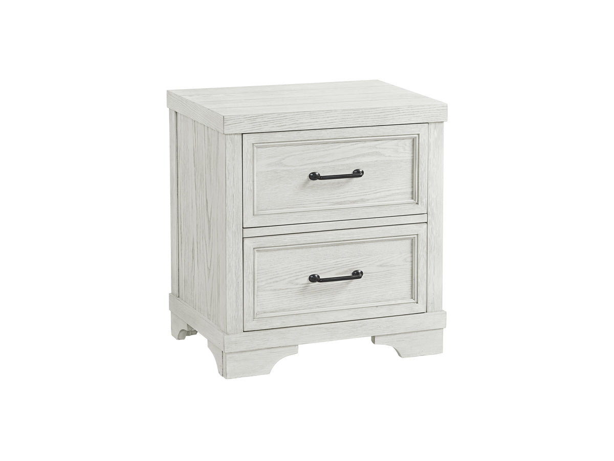 Foundry Night Table - White Dove