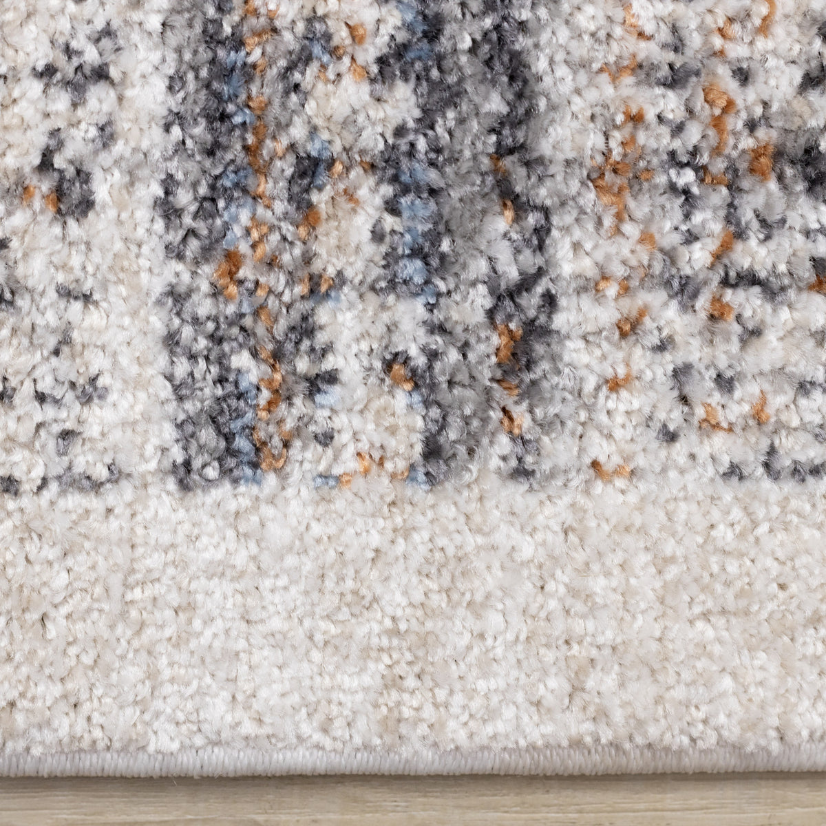 Sadie Casual Contemporary Area Rug - 8' X 11' - Grey/Beige
