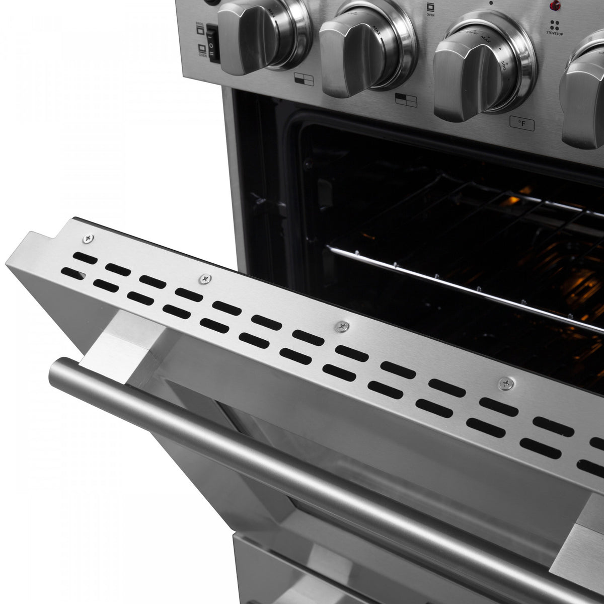 Forno Loiano 24" Stainless Steel Freestanding Electric Range (2.3 Cu. Ft.) - FFSEL6099-24