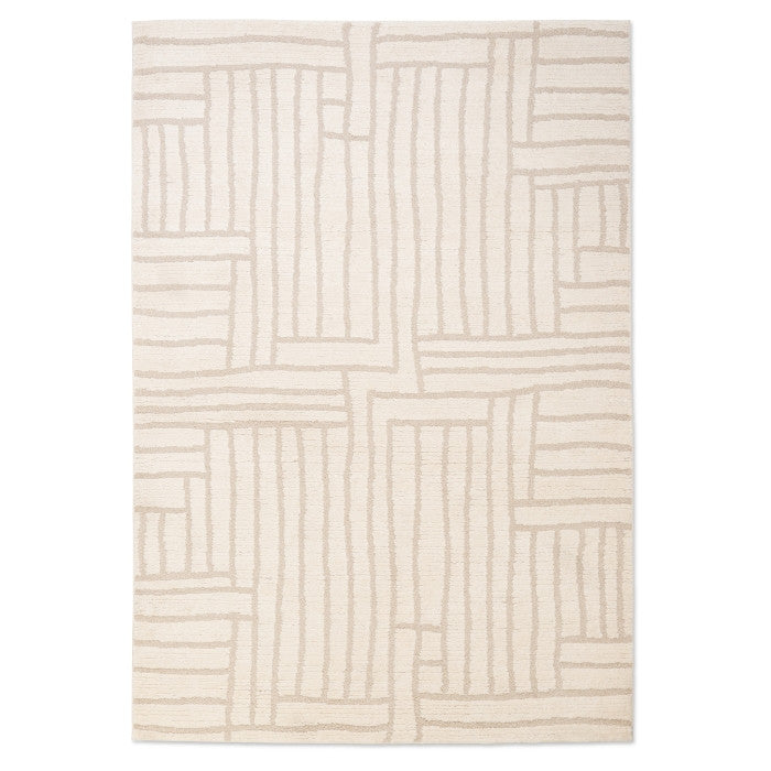 Elio Stones Rug - 3' x 5' - Almond Cream