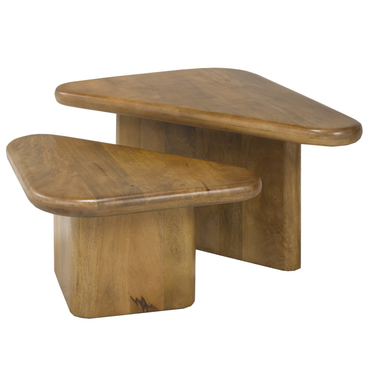 Oxford 2-Piece Coffee Table Set - Walnut