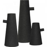 Aflyntia Vase - Matte Black - Set of Three