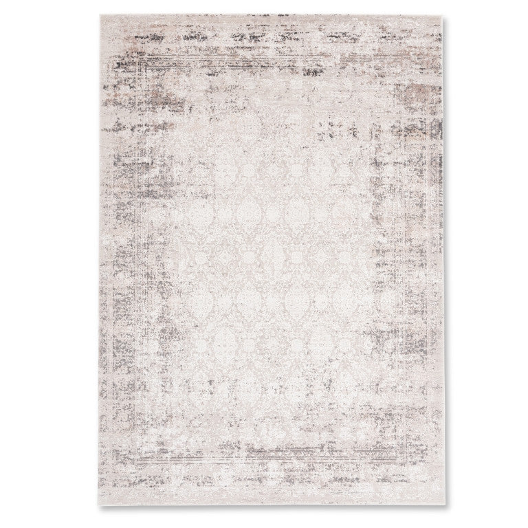 Skadi Mosaic Rug - 4' x 6' - Grey/Beige