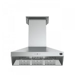 Forno Orvieto Stainless Steel 48" 1200 CFM Wall Mounted Range Hood - FRHWM5094-48