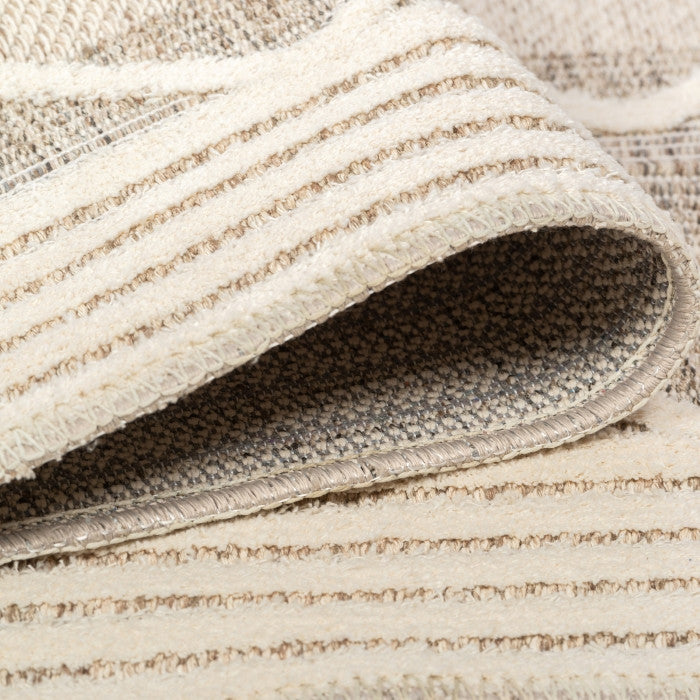 Naturale Geometric Rug - 5' x 8' - Beige