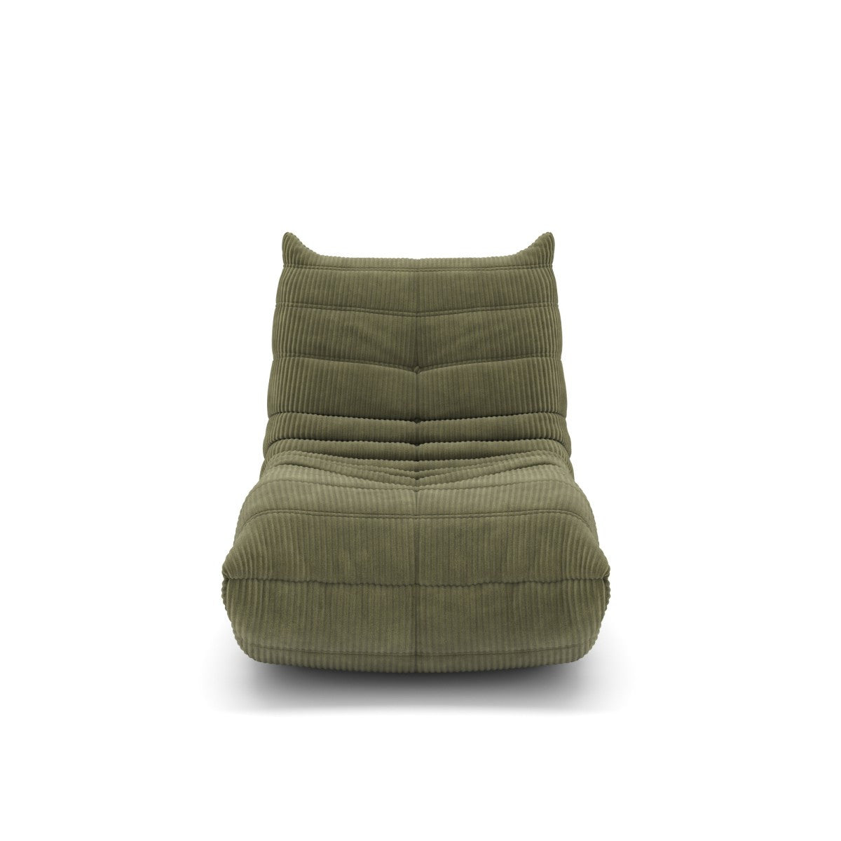 Tobias All-foam Armless Chair - Sage