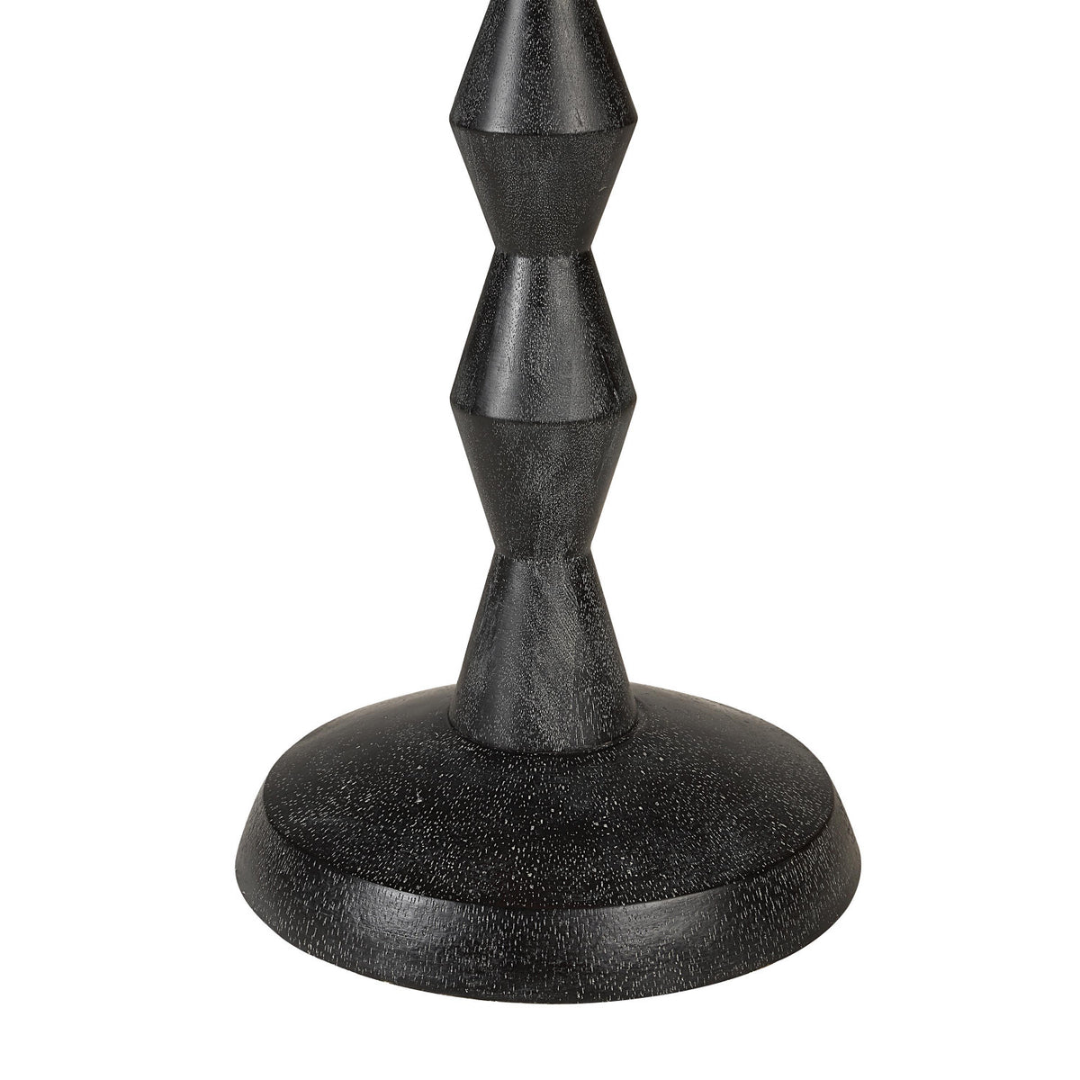 Priya Floor Lamp - Matte Black Wash