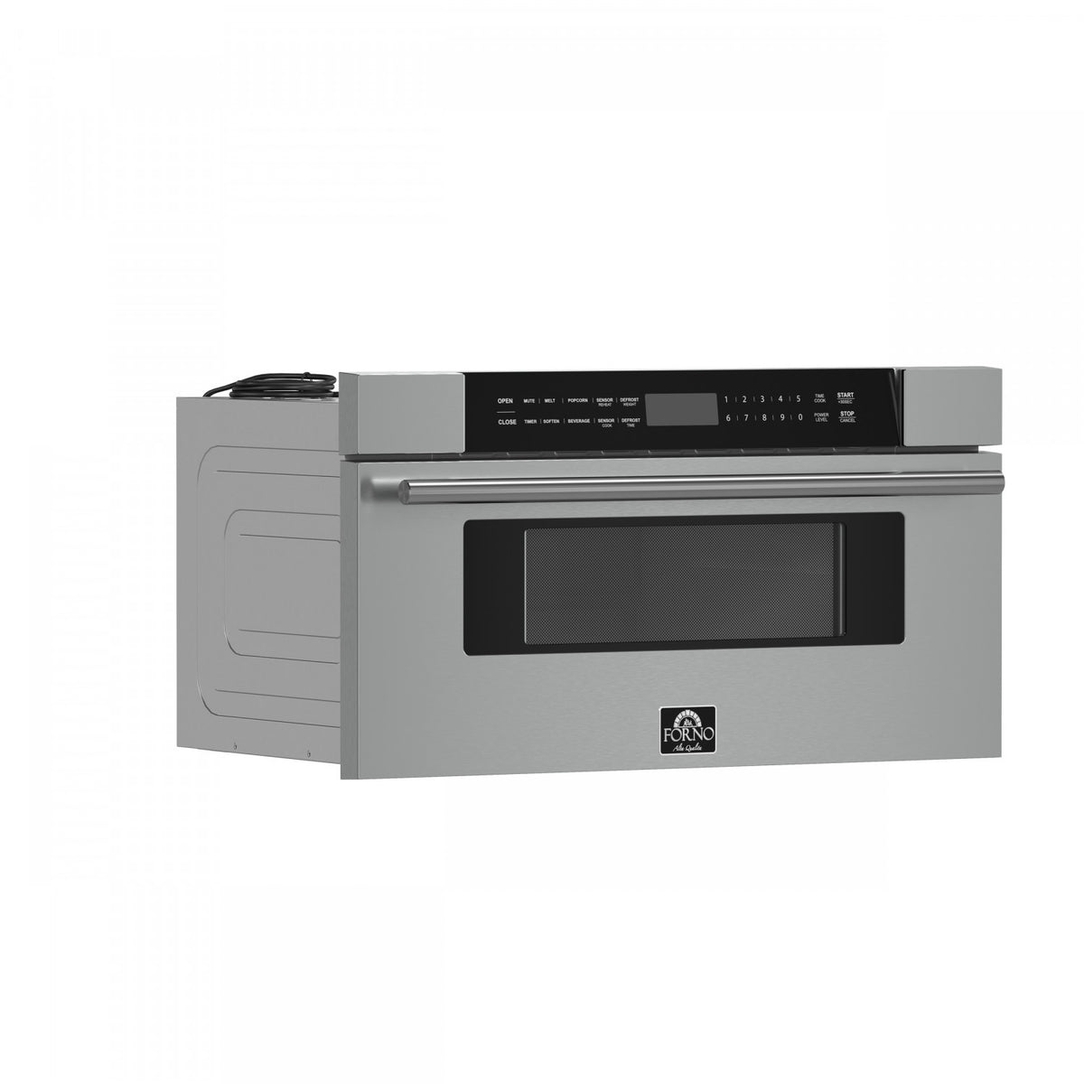Forno Capoliveri Stainless Steel 30" Built-In Microwave Drawer (1.2 Cu. Ft.) - FMWDR3000-30
