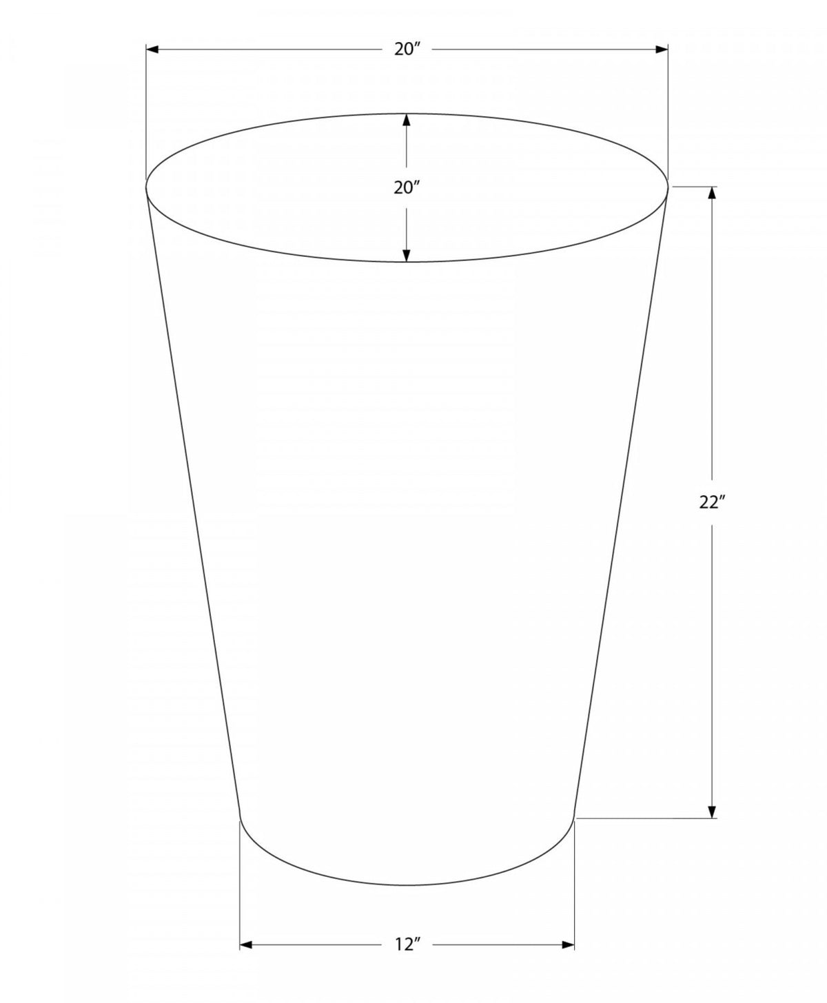 Dario Side Table - Chrome