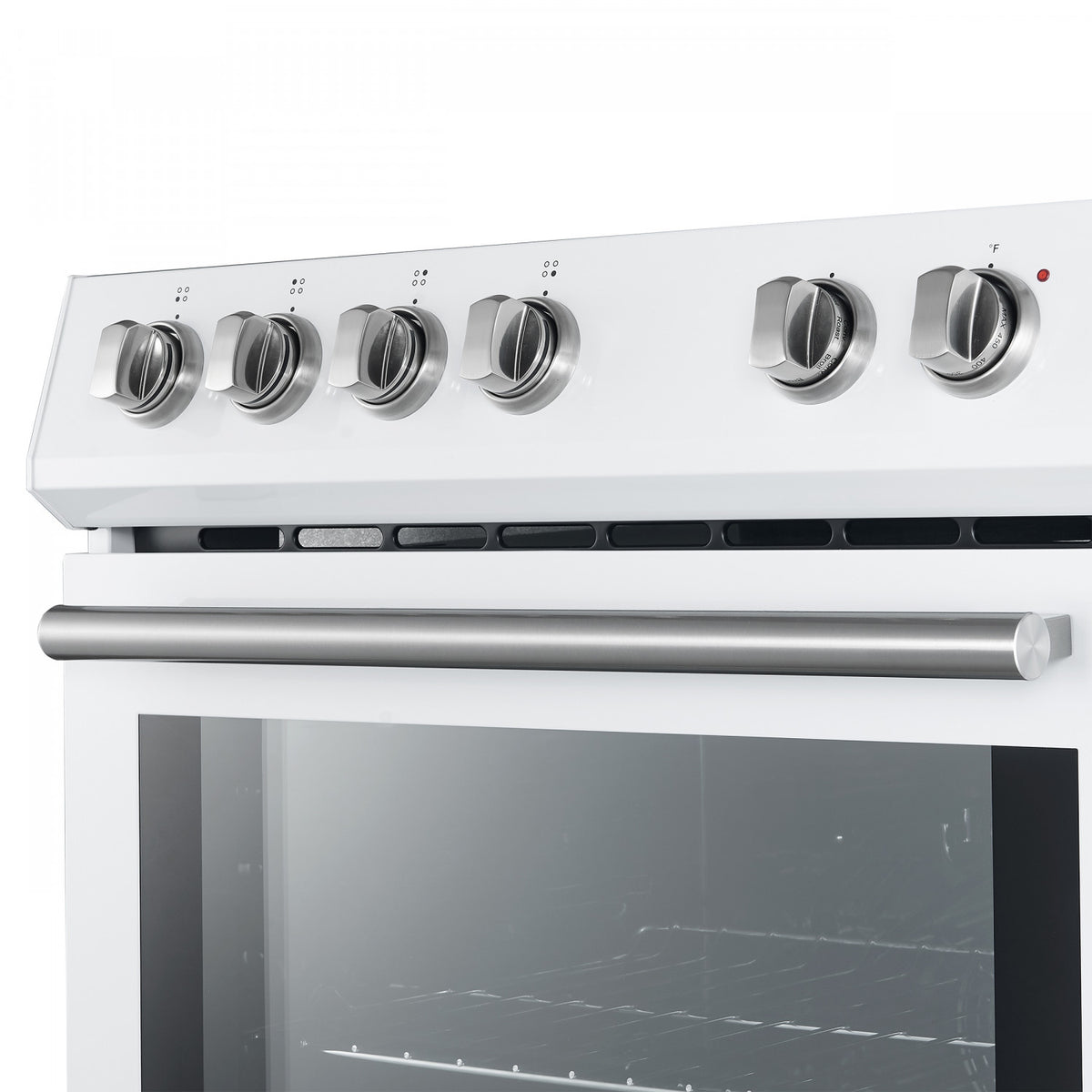 Forno Premium White Kitchen Package with Range and Bottom Freezer Refrigerator - FBDL-003-03CA
