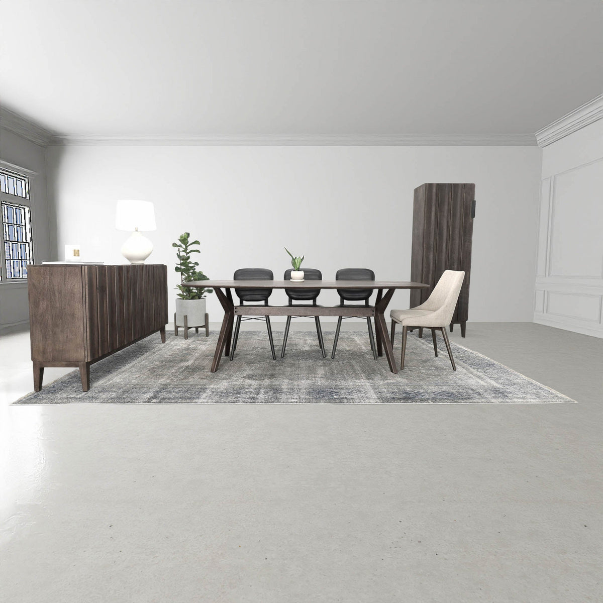 Vellaro Side Chair - Beige - Set of Two