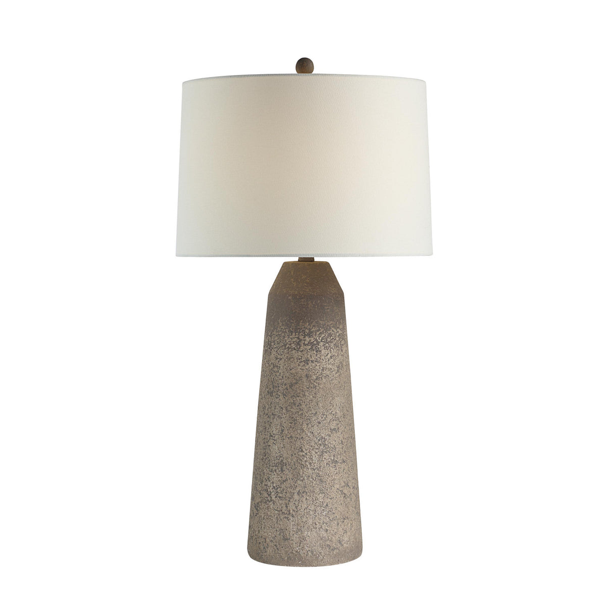 Veda Table Lamp - Textured Beige