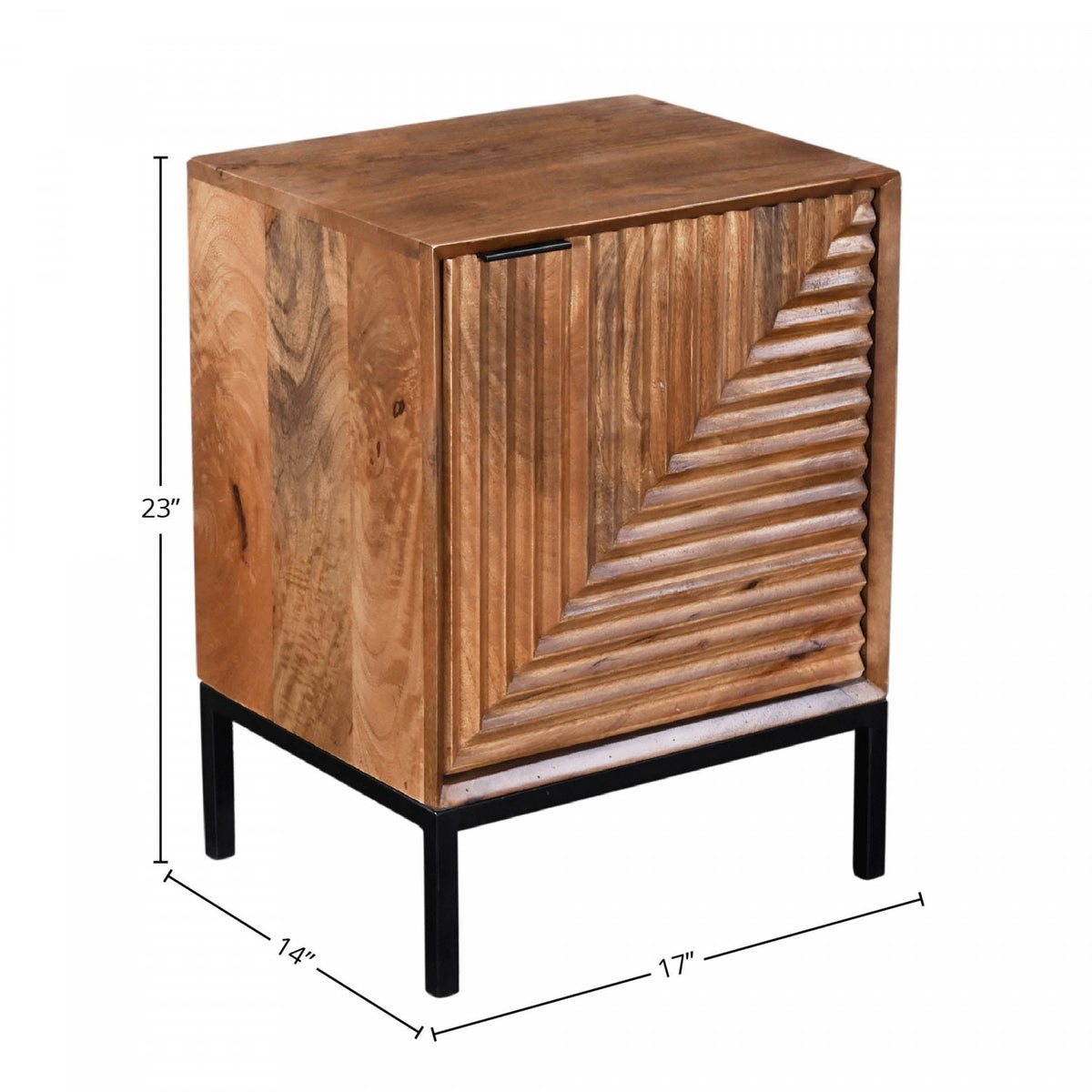 Redmere Night Table - Brown