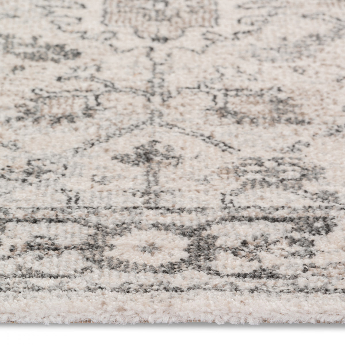 Cubana Traditional Rug - 6' x 9' - Espresso/Grey