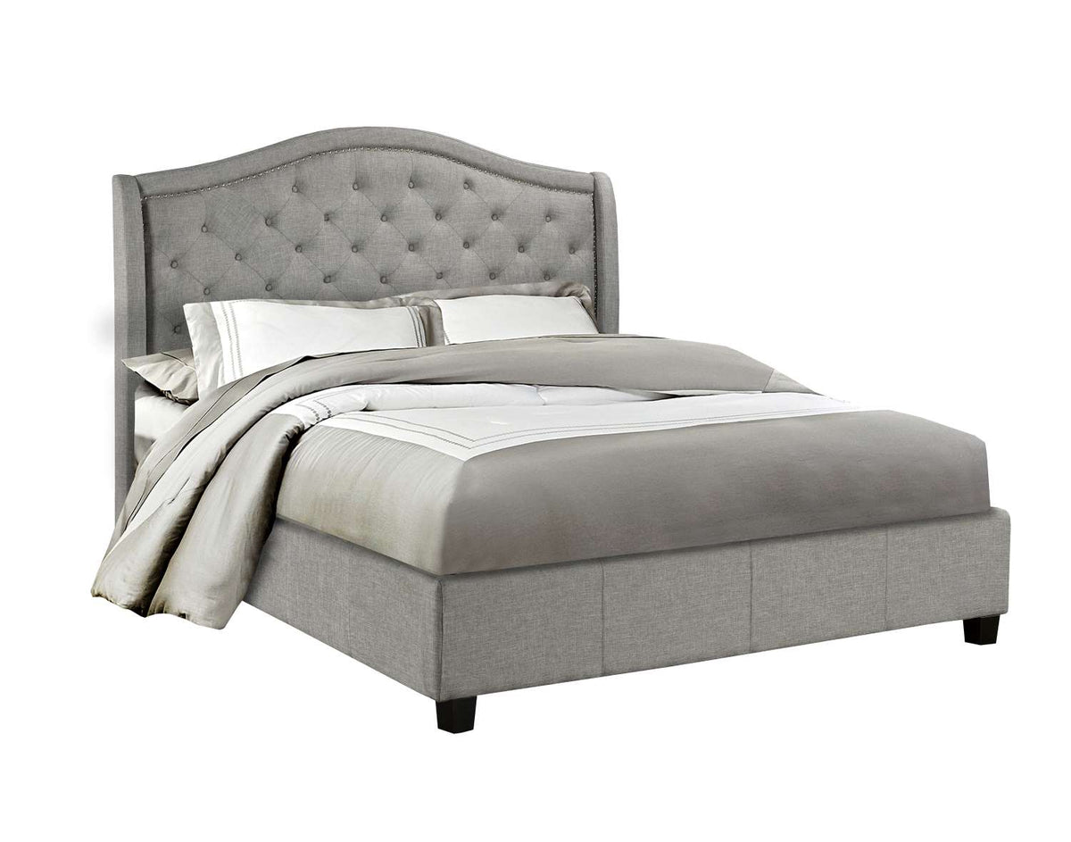 Gabriella 3-Piece Queen Bed - Grey