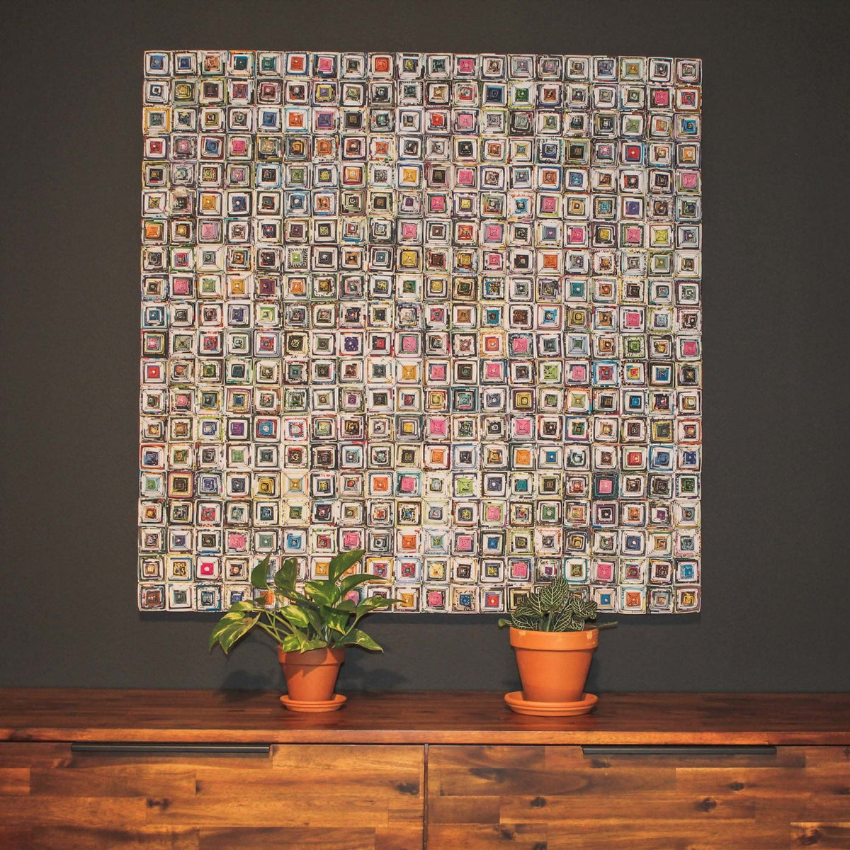 Bayan 40" Kaleidoscope Wall Art