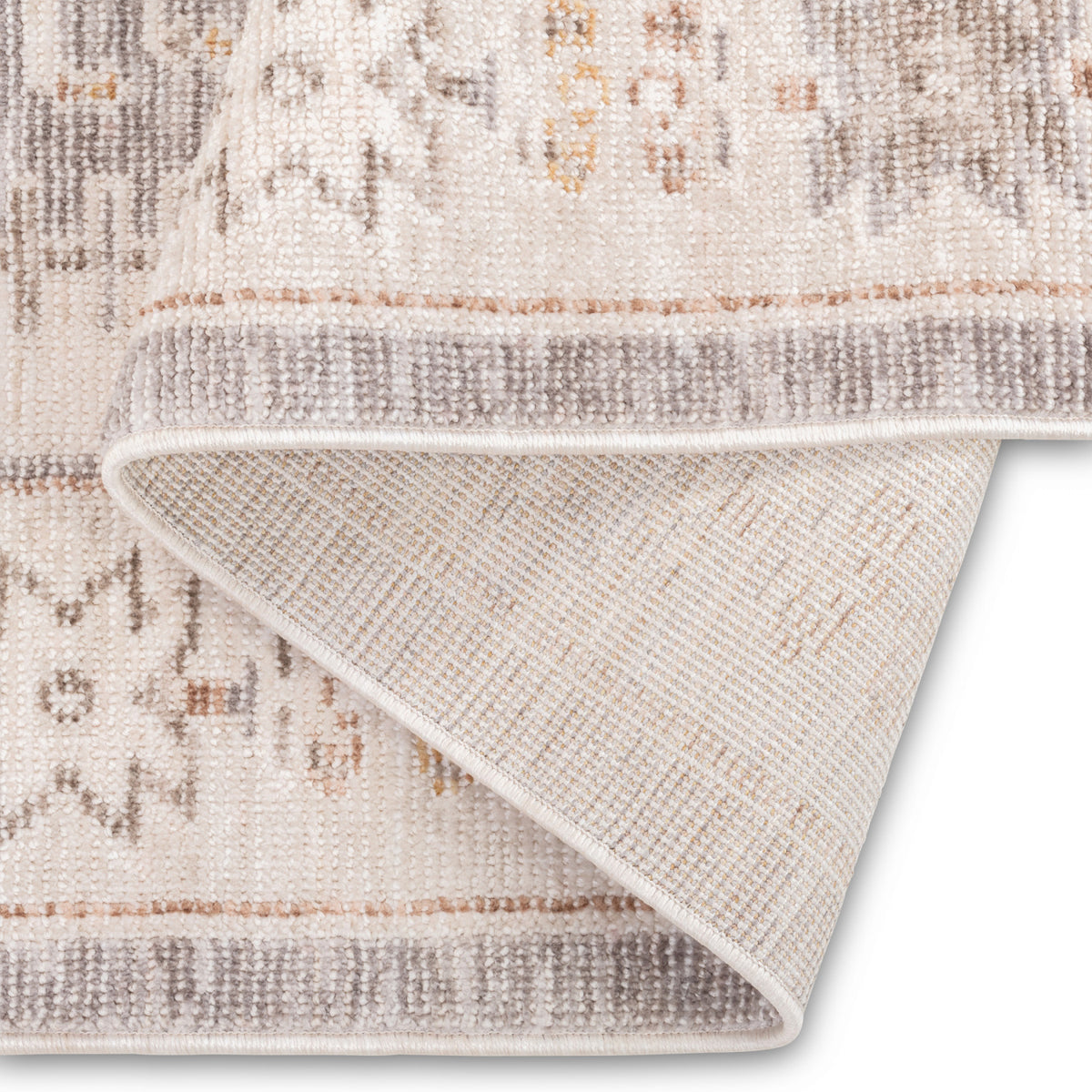 Poetic Classic Rug - 5' x 7' - Antique White/Brown