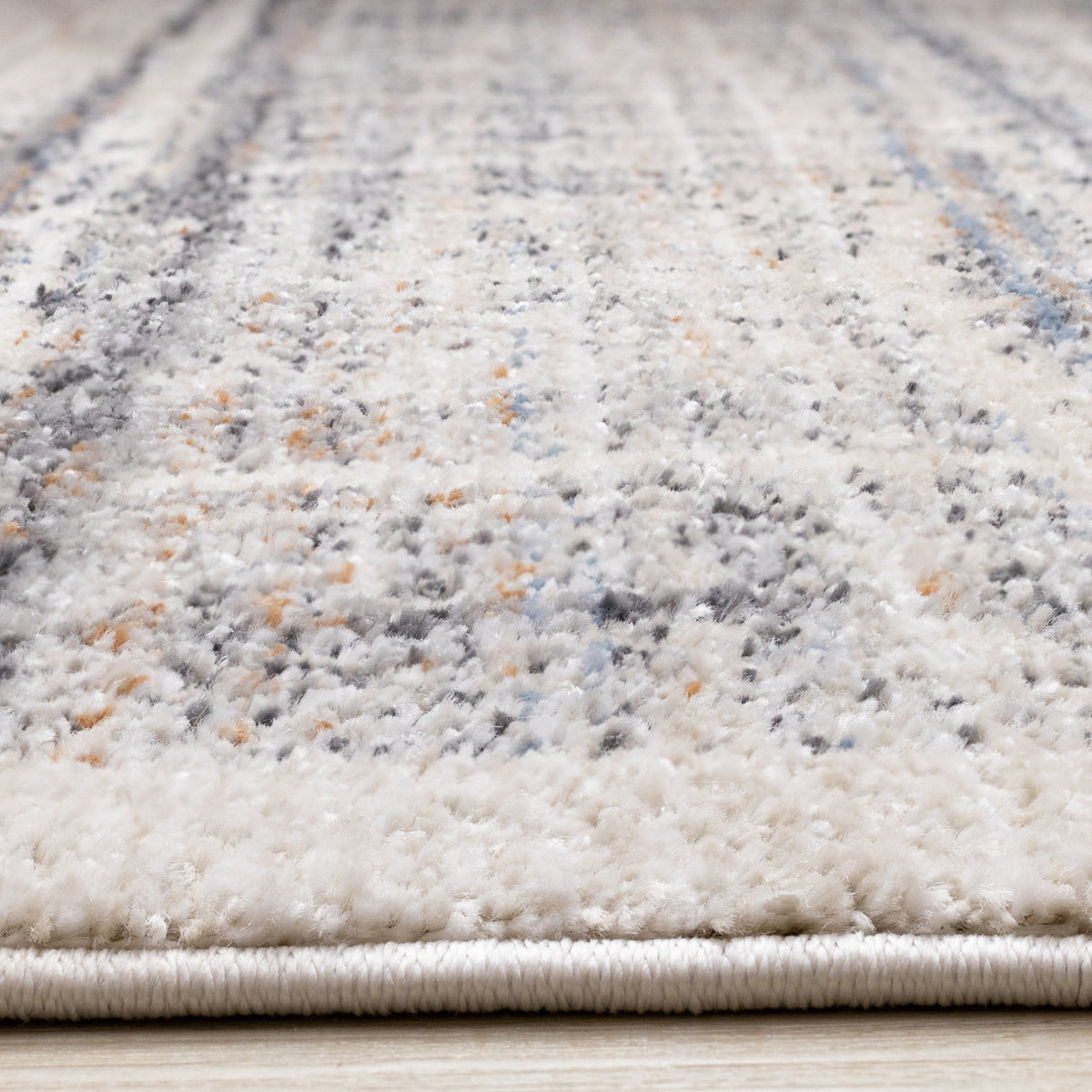 Sadie Casual Contemporary Area Rug - 5' X 8' - Grey/Beige