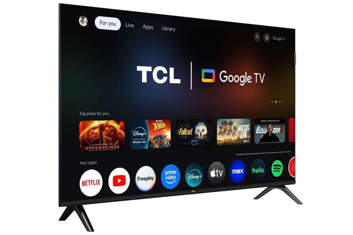 TCL 40" Q3K Series 1080P FHD QLED Smart TV with Google TV – 40Q3K