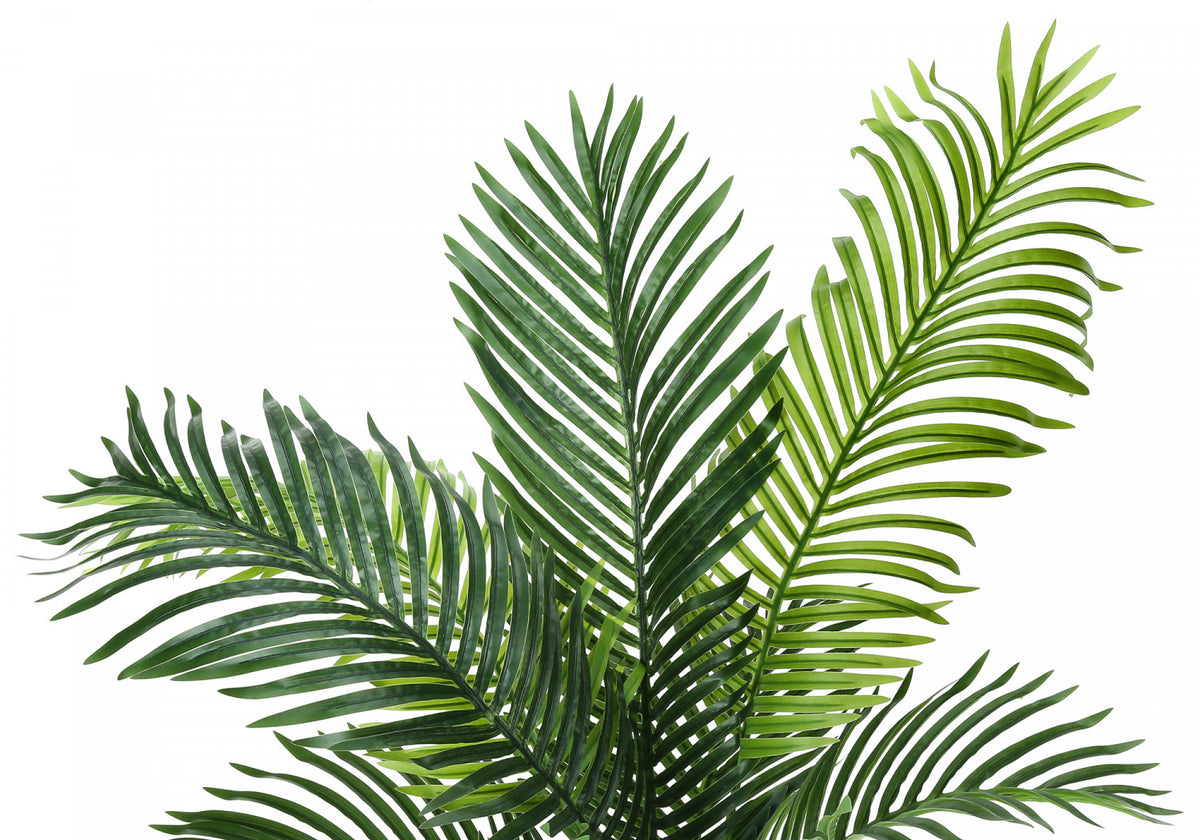 47" Palm Tree With 6" Black Pot - Green