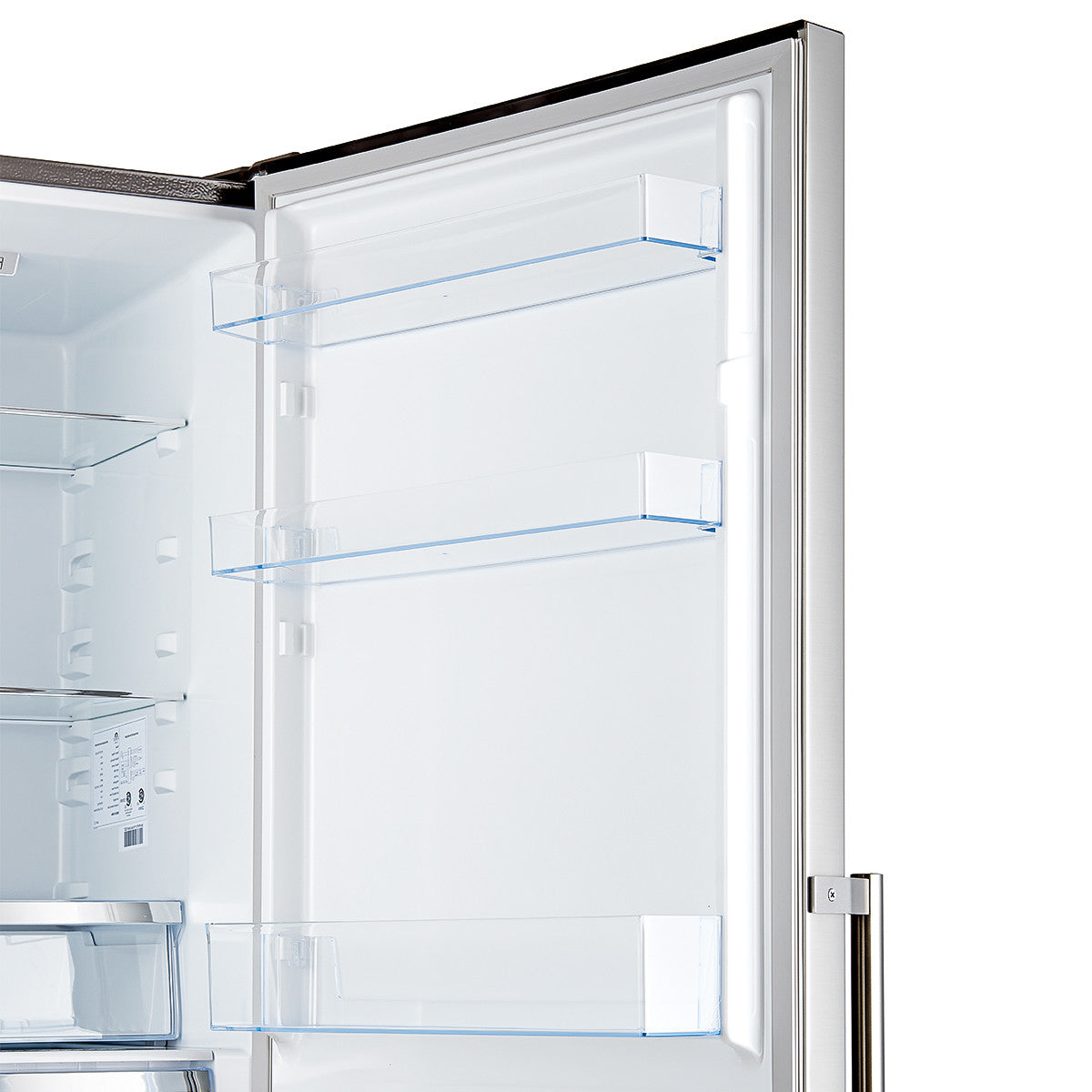 Forno Guardia 23.4" 10.8 Cu.Ft. Stainless Steel Bottom Freezer Refrigerator with Right Swing Door - FFFFD1778-24RS