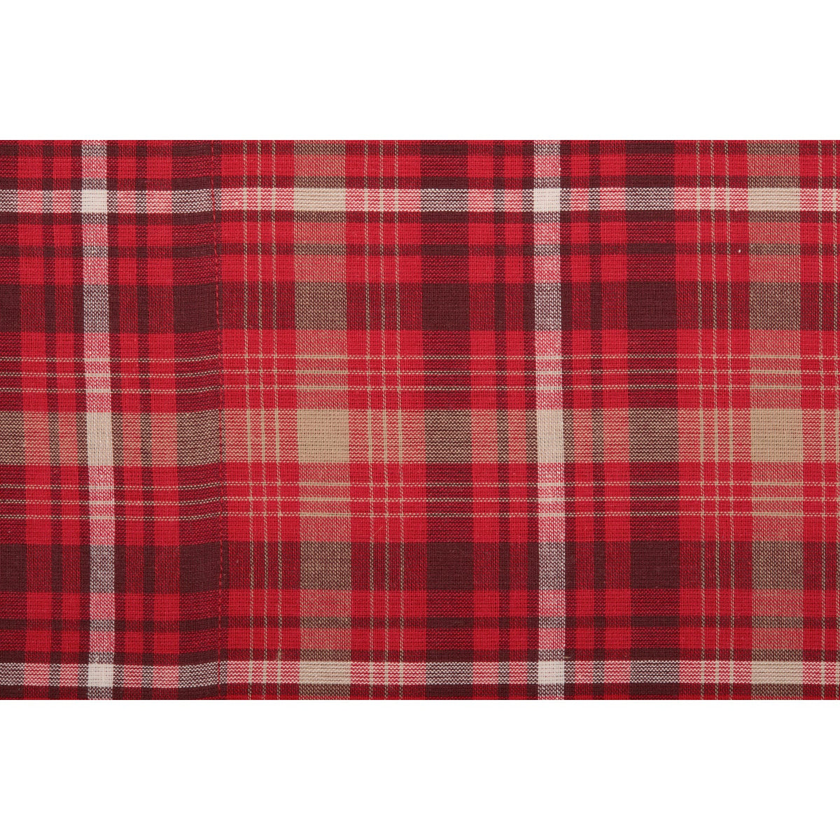 Payette King Pillow Case - Red - Set of 2