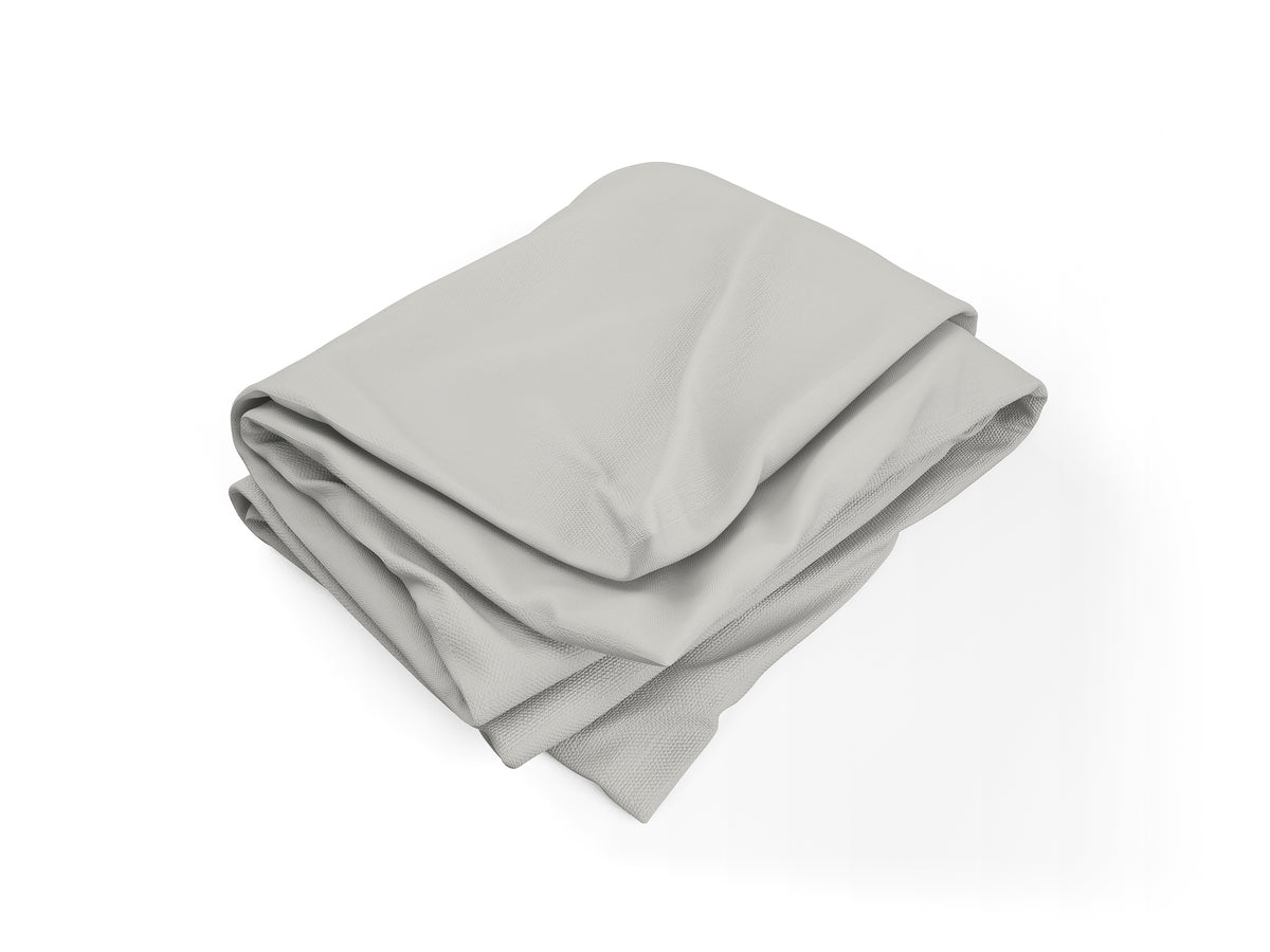 Cotton House 3-Piece Full Duvet Cover Set - Silver