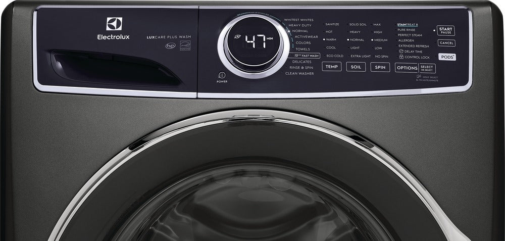 Electrolux Titanium Front Load Steam Washer (5.2 Cu. Ft.) - ELFW7537AT