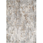 L2 Decor Emojy Area Rug 8' x 11' - Dark Grey, Cream