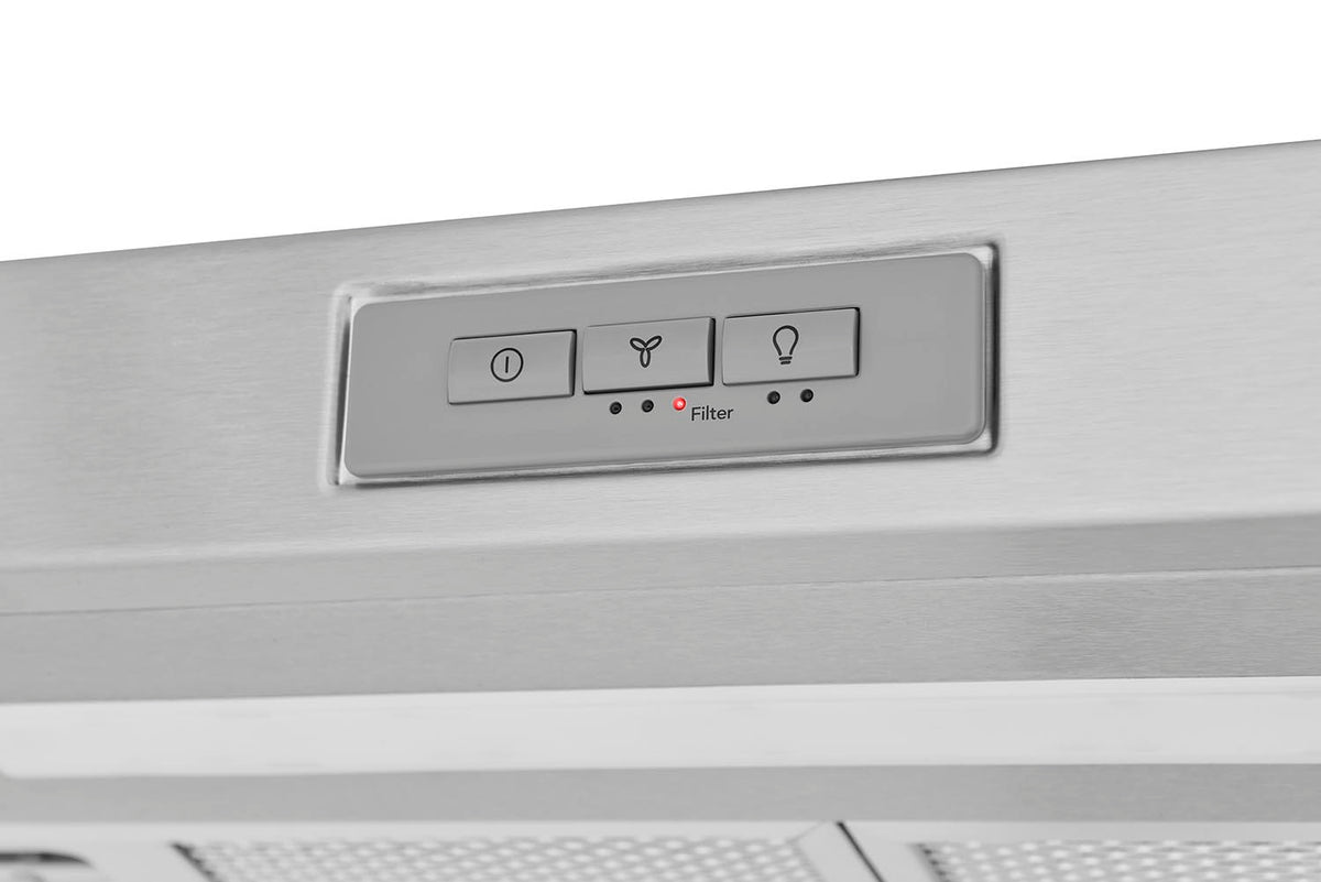 Frigidaire Stainless Steel Undercabinet Ventilation Hood 30" 220 CFM - FCVW3052AS