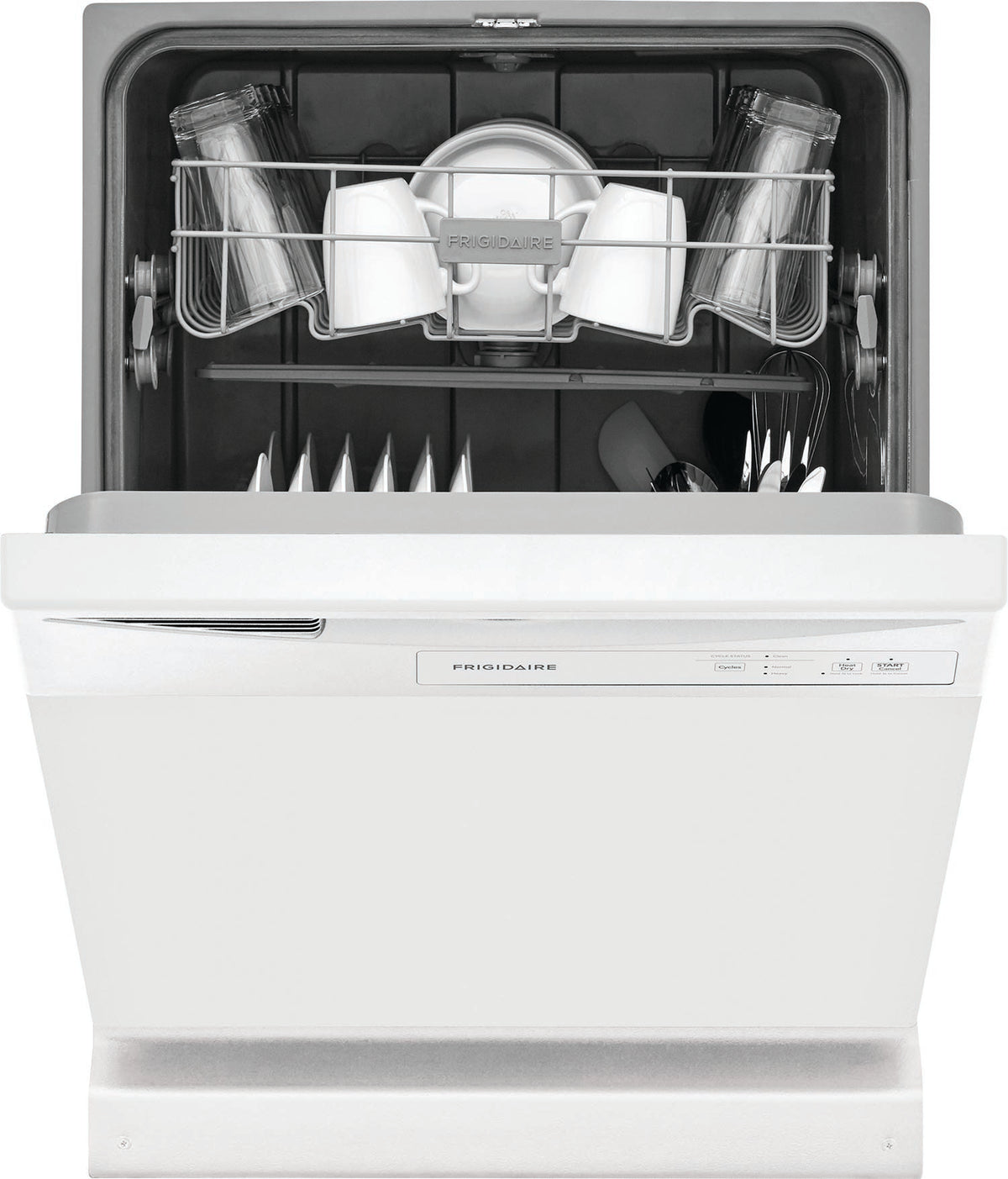 Frigidaire White 24" Built-In Dishwasher - FDPC4221AW