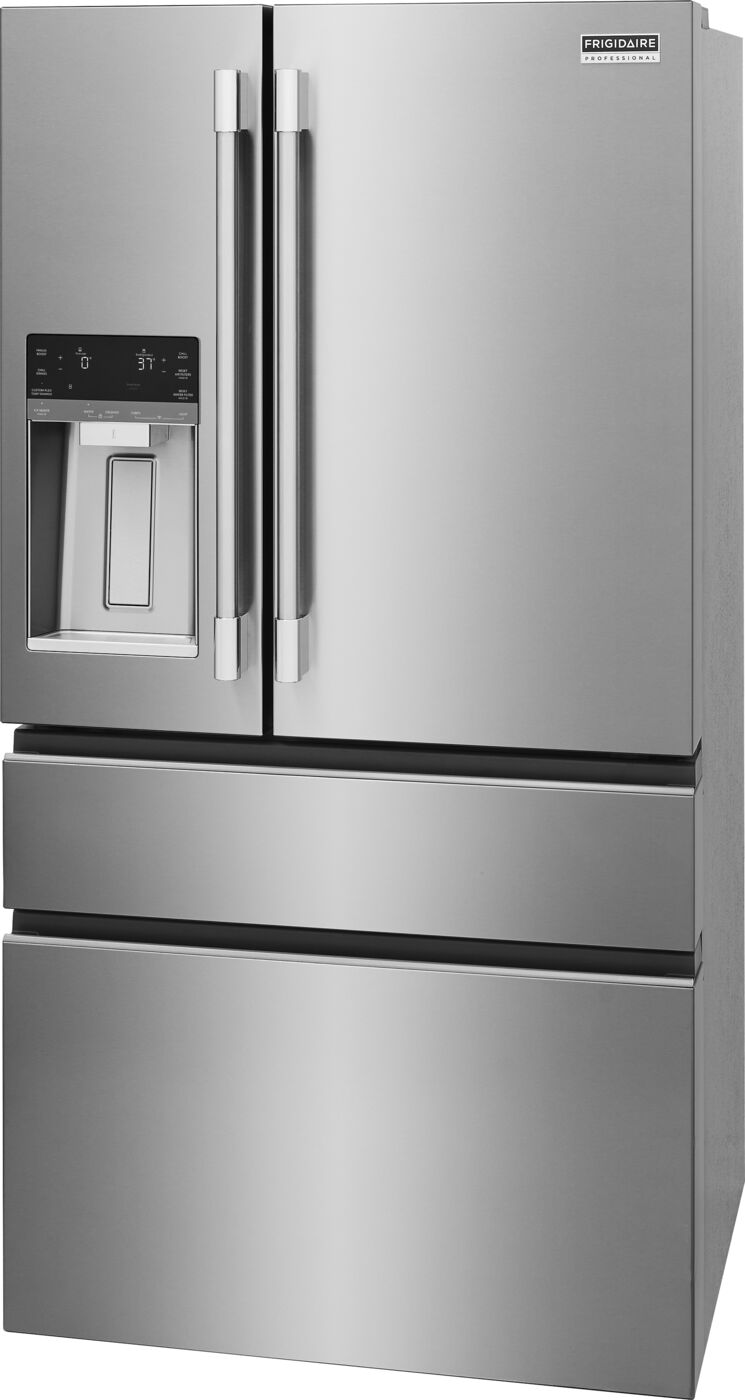 Frigidaire Professional 36" 21.4 Cu. Ft. Stainless Steel Counter-Depth 4-Door French Door Refrigerator - PRMC2290BF