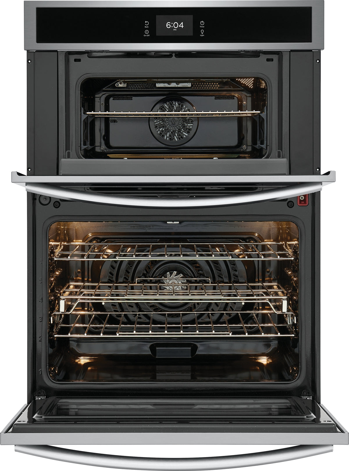Frigidaire Gallery Smudge-Proof Stainless Steel 30" Wall Oven and Microwave Combination (1.7 Cu. Ft. / 5.3 Cu. Ft.) - GCWM3067AF