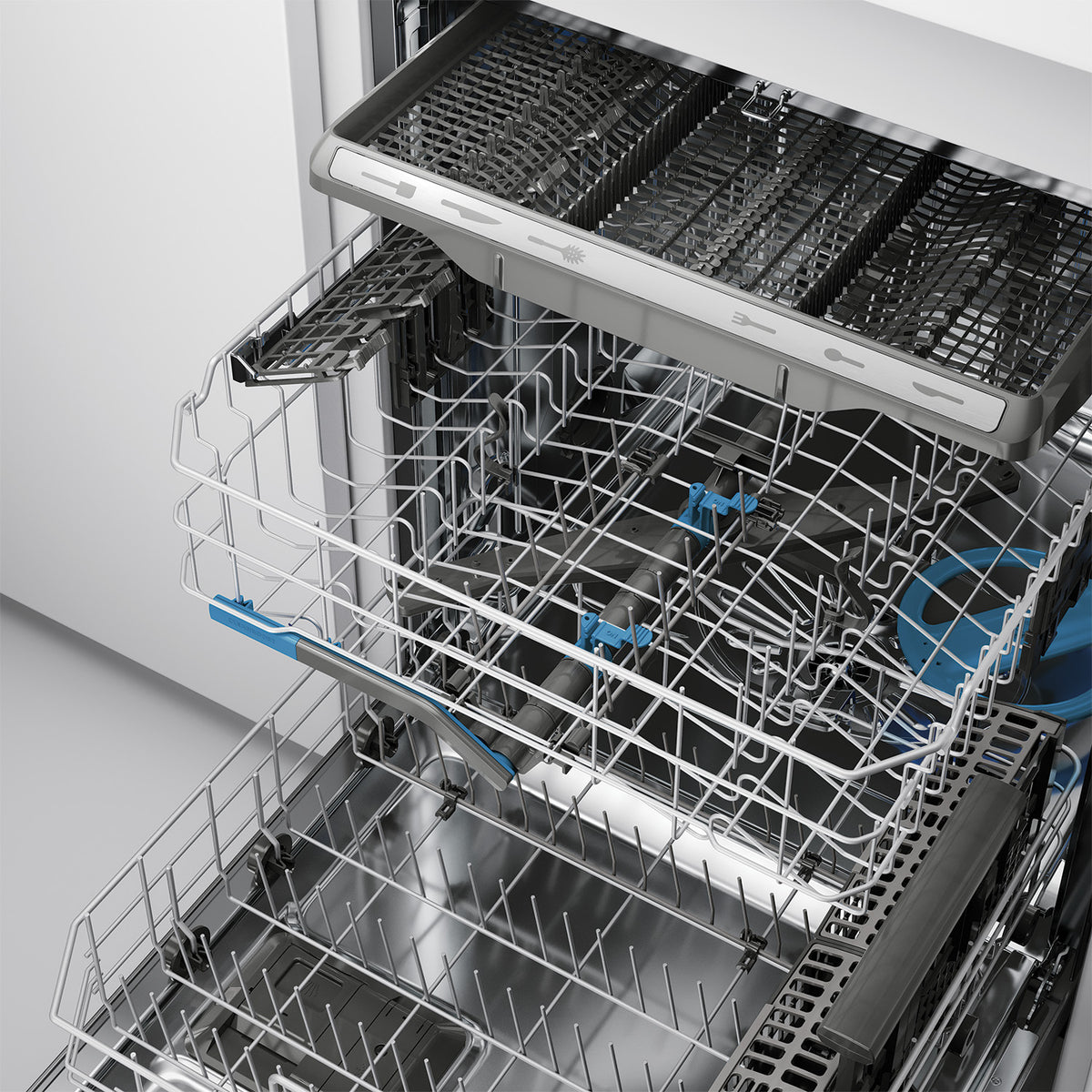Frigidaire Gallery 24" Smudge-Proof™ Stainless Steel Dishwasher with CleanBoost™ (47 dBA) - GDSP4715AF