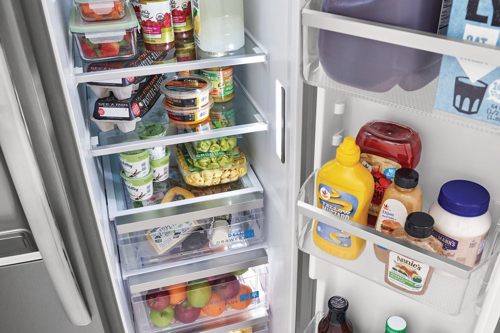 Frigidaire Gallery Stainless Steel 33" Standard Depth Side by Side Refrigerator (22.2 Cu. Ft.) - GRSS2352AF