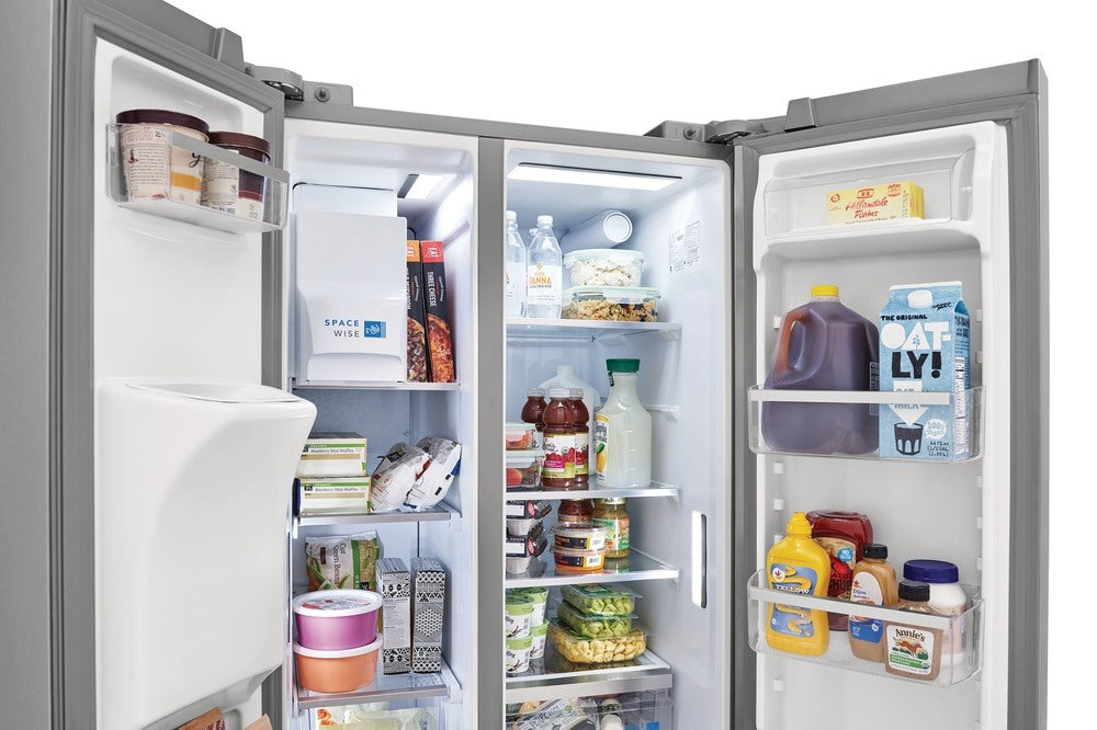 Frigidaire Gallery Stainless Steel 33" Standard Depth Side by Side Refrigerator (22.2 Cu. Ft.) - GRSS2352AF