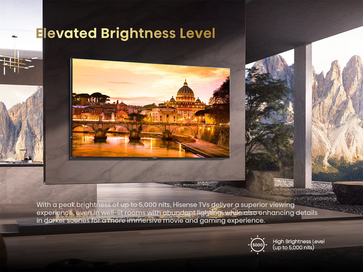 Hisense 85" 4K Smart Mini-LED Pro QLED 165Hz TV - 85U88QG--