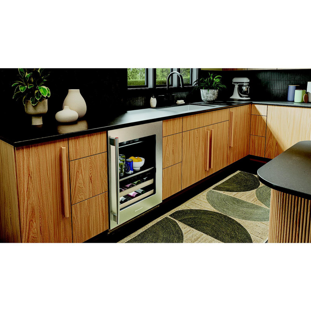 KitchenAid 24" 5.0 Cu. Ft. PrintShield Stainless Steel Undercounter Refrigerator - KUBR524SPS