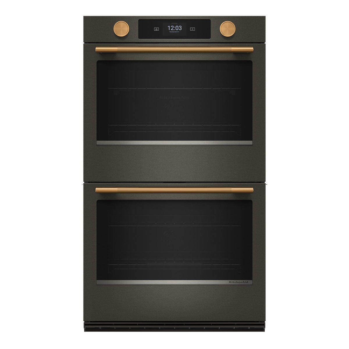 KitchenAid Black Ore 30" Double Wall Oven (10 Cu. Ft) - KOED730SBE