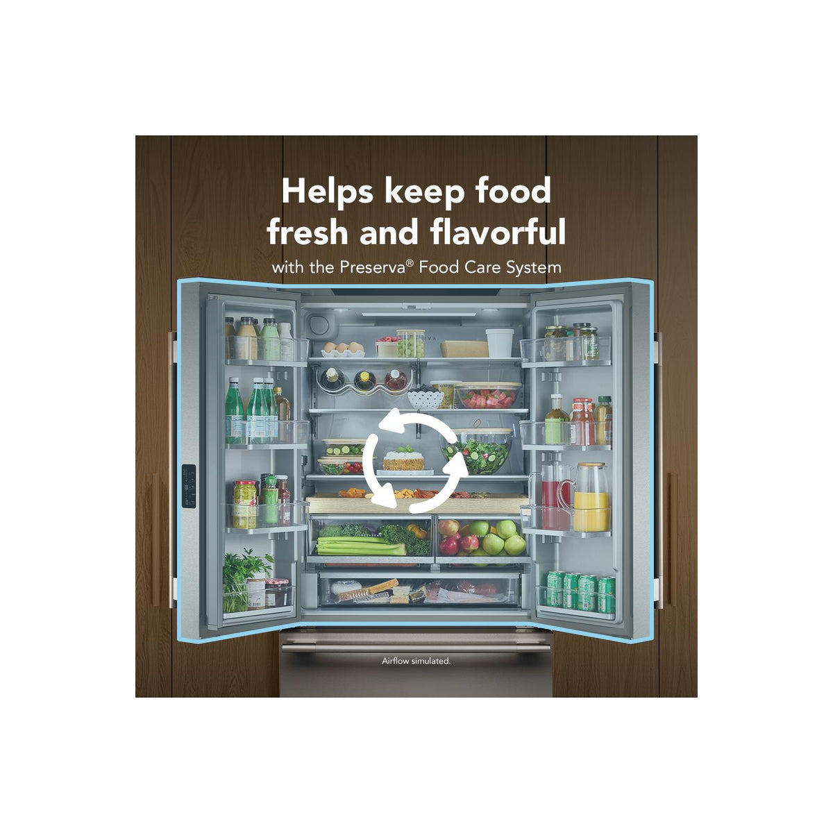 KitchenAid 36" 24.8 Cu. Ft. PrintShield Stainless Steel Counter-Depth French Door Refrigerator with Internal Water Dispenser – KRFC336SPS--