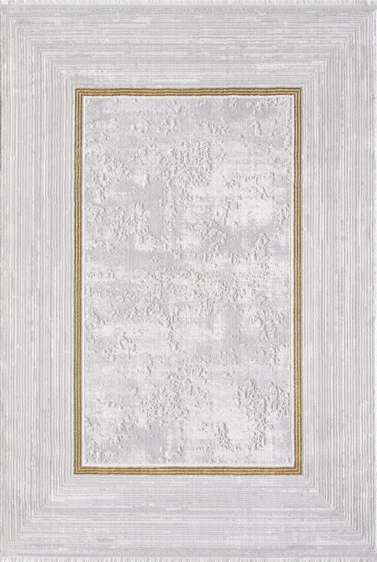 L2 Decor Lazer Area Rug 5' x 8' - Light Grey