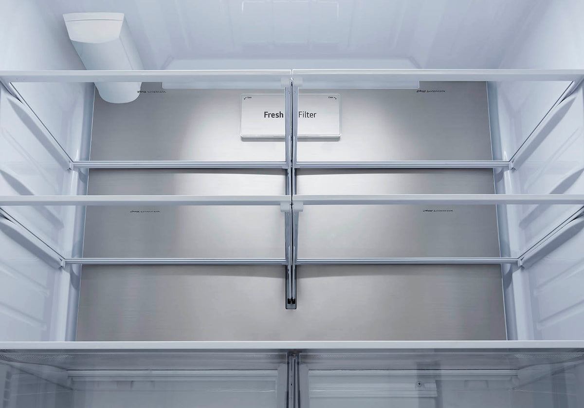 LG 35.75" 27 Cu. Ft. Stainless Steel Smart Counter-Depth MAX™ French Door Refrigerator - LRFLC2706S