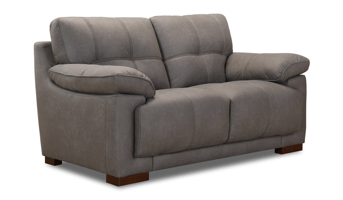 Modena Sofa and Loveseat Set - Mink
