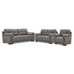 Modena Sofa, Loveseat and Chair Set - Mink