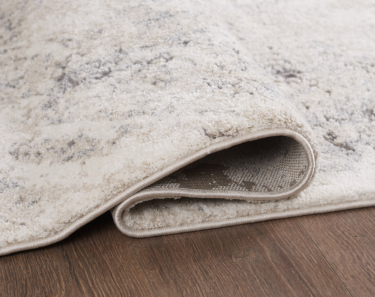 L2 Decor Panorama Area Rug 7' x 10' - Grey, Cream