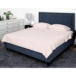 Cotton House Twin Bamboo Sheet Set - Mauve Morn, Pink
