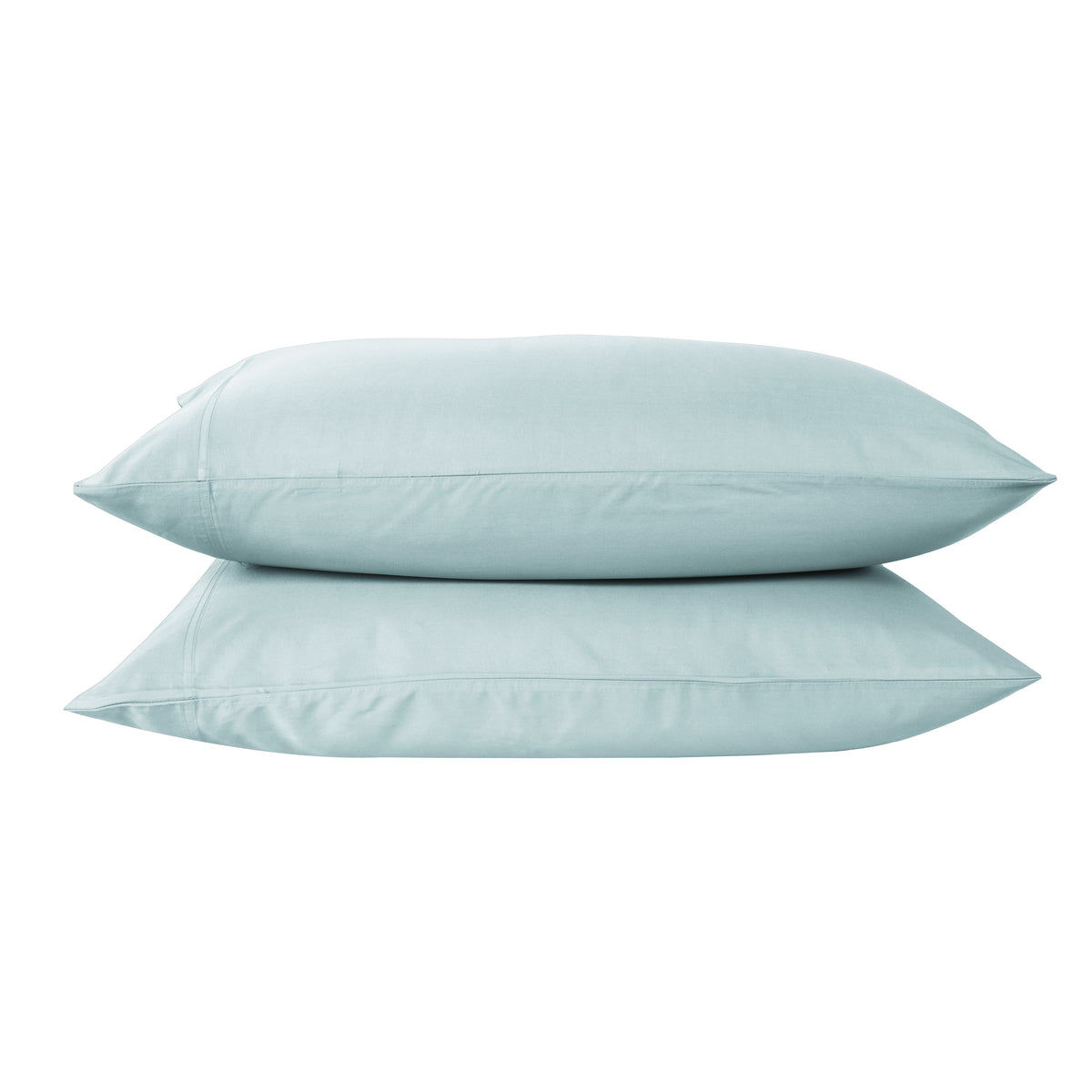 Cotton House 100% Cotton Pima Full Sheet Set - 500 Thread Count Winter Sky Blue