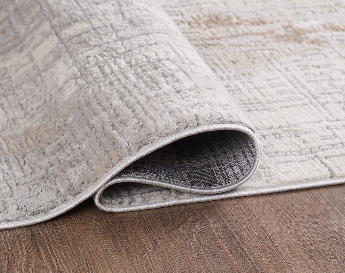 L2 Decor Symphony Area Rug 7' x 10' - Grey, Grey