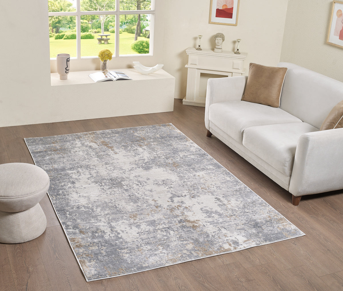 L2 Decor Symphony Area Rug 8' x 11' - Grey
