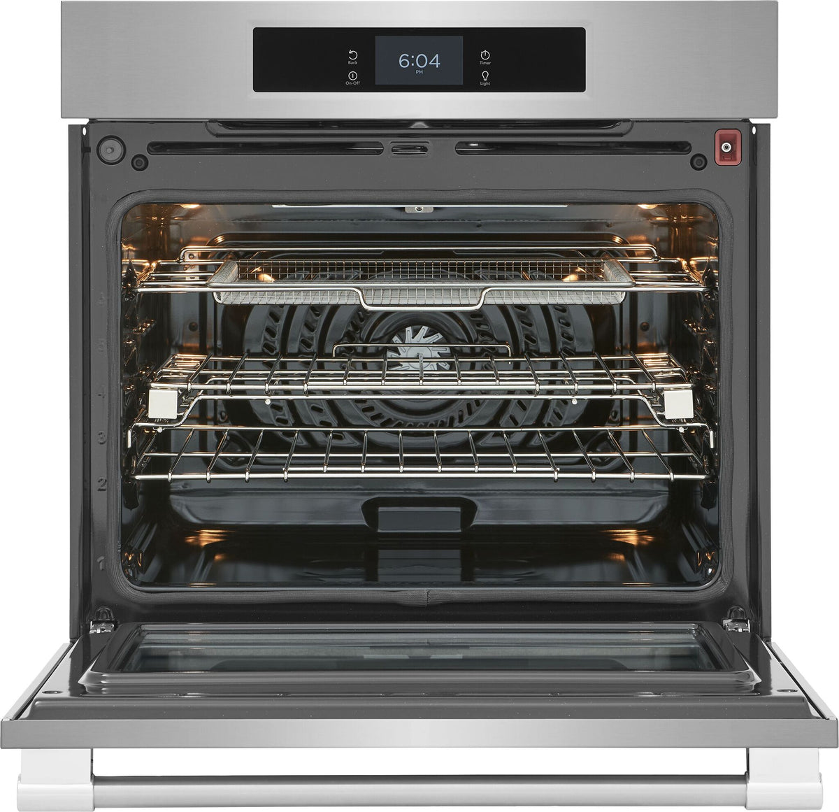 Frigidaire Professional Stainless Steel 30" Single Wall Oven with Stone-Baked Pizza Mode (5.3 Cu. Ft.) - PCWS3085AF